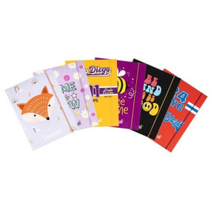 Cartella con elastico dorso 1 colourbook Acidaisy (list. €3,50)