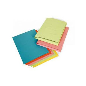Cartelle 3 lembi verdi Rubino con stampa  50pz 150gr 25x33,5