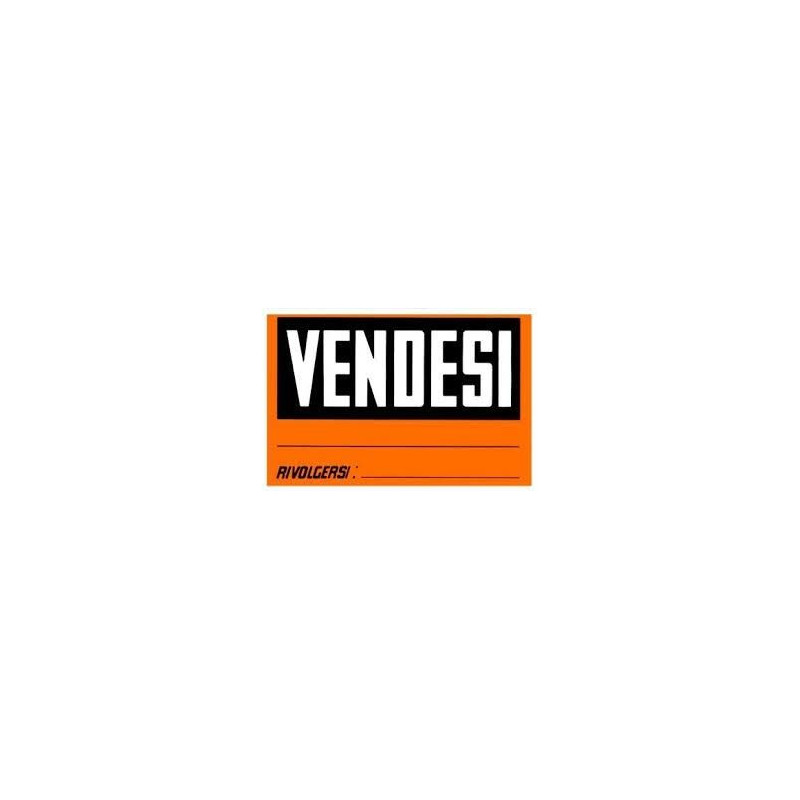 Cartello vendesi