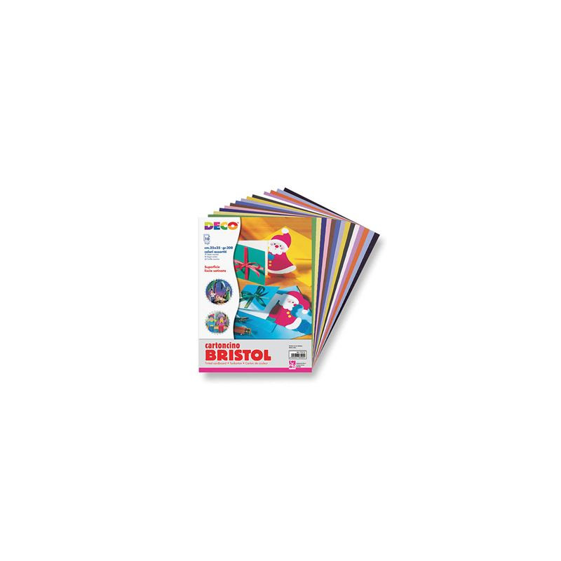 Cartoncini 50x70 10fg assortiti