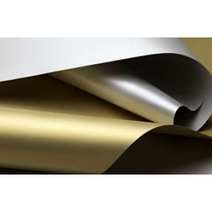Cartoncino 5070 argento metallizzato 250gr( a PZ in cf da 10fg)