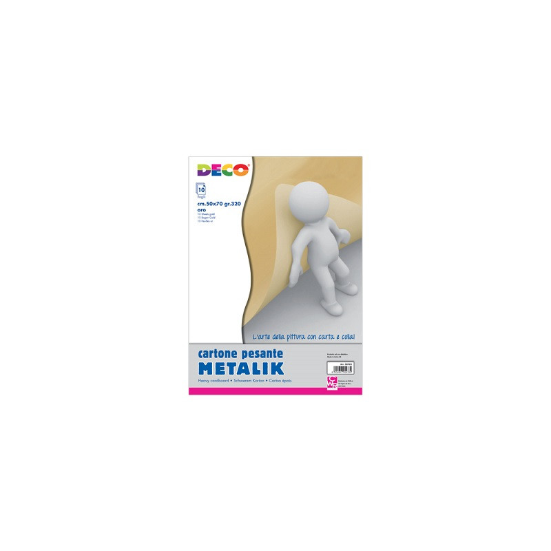 Cartoncino 5070 Oro metallizzato 320gr