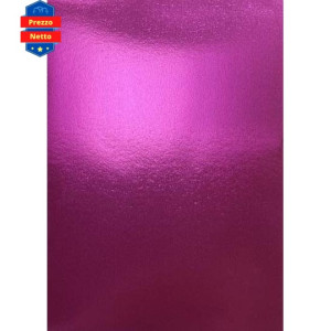 Cartoncino Fabriano alluminio  50x65 fuxia