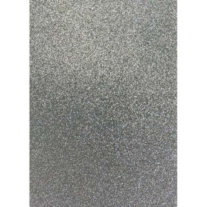 Cartoncino Fabriano glitterato 50x65 argento 330gr