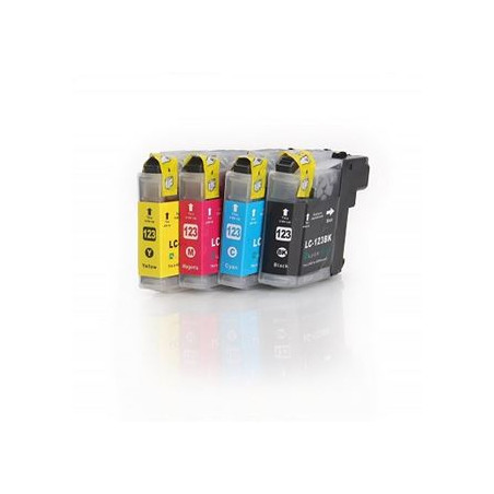 Cartuccia Brother LC121/123m comp