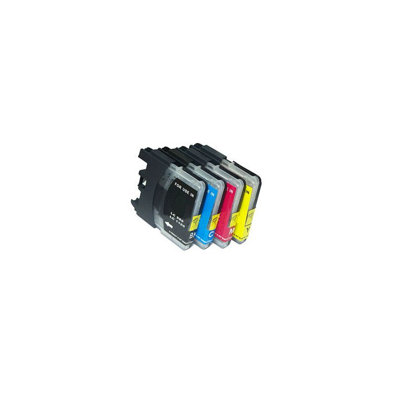 Cartuccia Brother LC980/985/1100 Comp. magenta