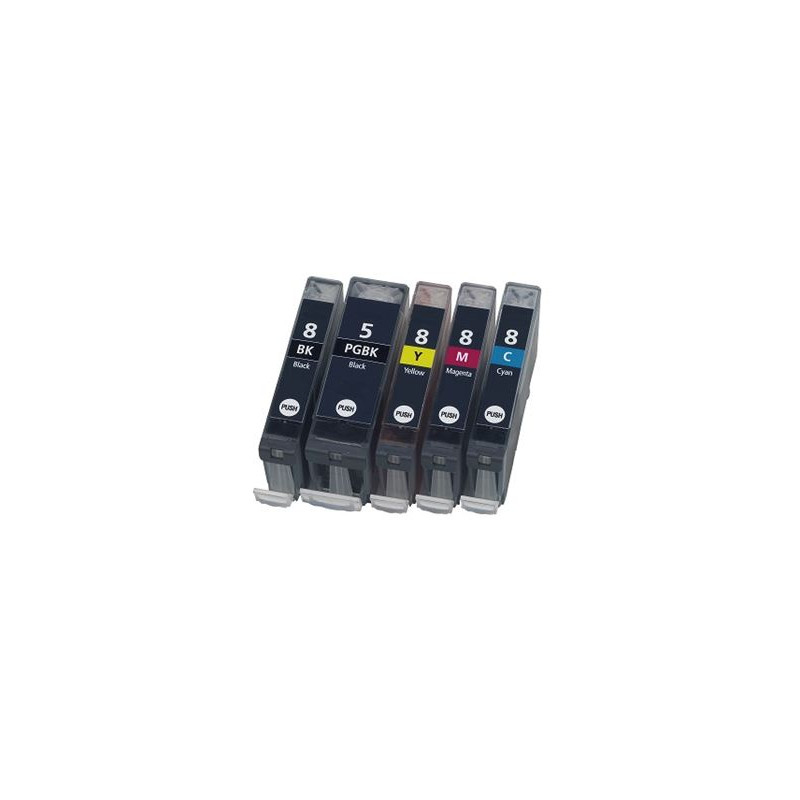 Cartuccia canon cli8y comp.+cip