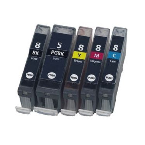 Cartuccia canon pgi-5bk comp.+cip nera