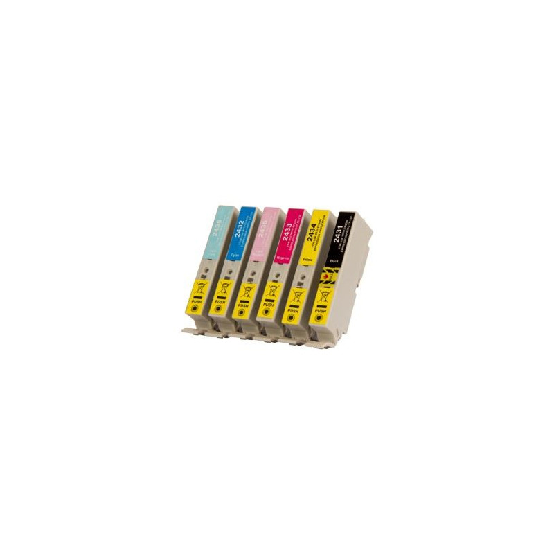 Cartuccia Epson comp 24xl Ciano