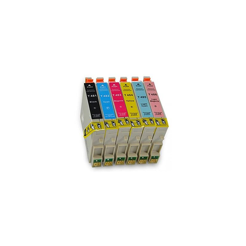 Cartuccia epson t0485 comp light ciano