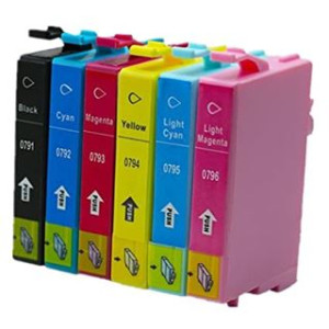 Cartuccia Epson t0795 comp. ciano light