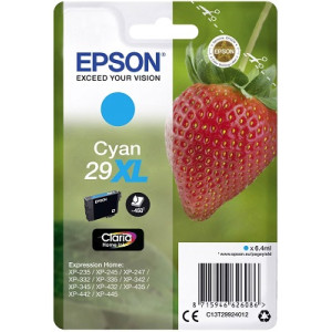 Cartuccia Epson T2992 n.29XL Originale Ciano