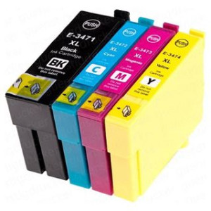 Cartuccia Epson t3472 comp. ciano
