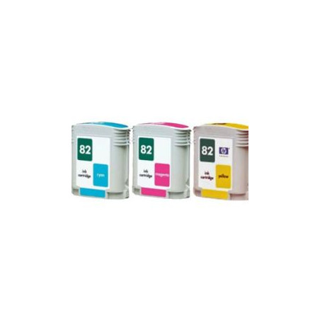 Cartuccia Hp n.82 giallo comp