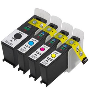 Cartuccia Lexmark LX100 giallo comp.