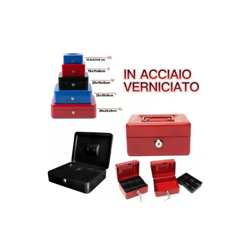 Cassetta portavalori 25x19x8