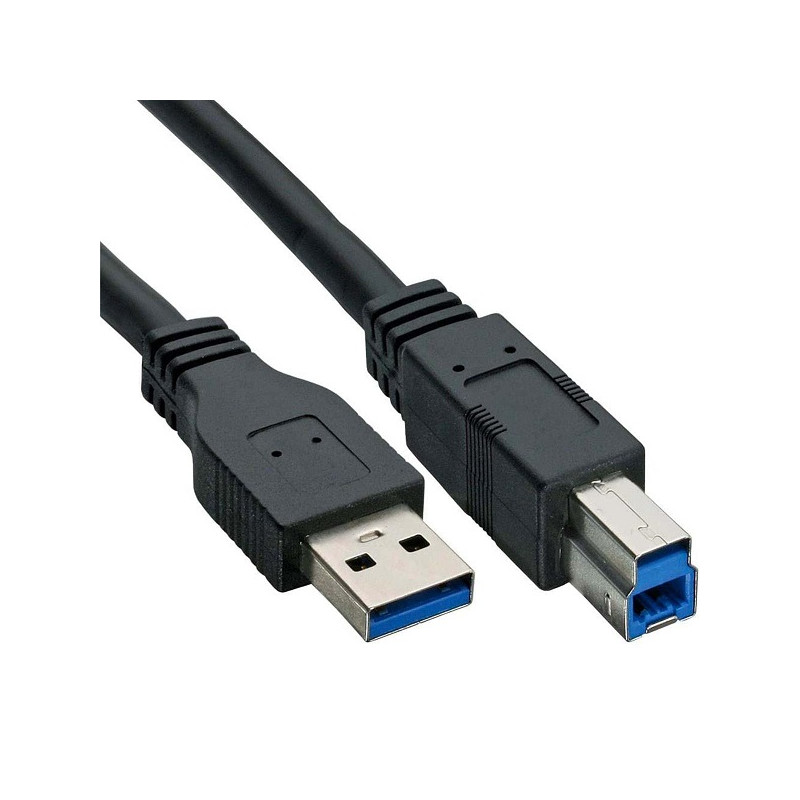 CAVO USB3 AM/BM 28AWG/24AWG NERO 5MT