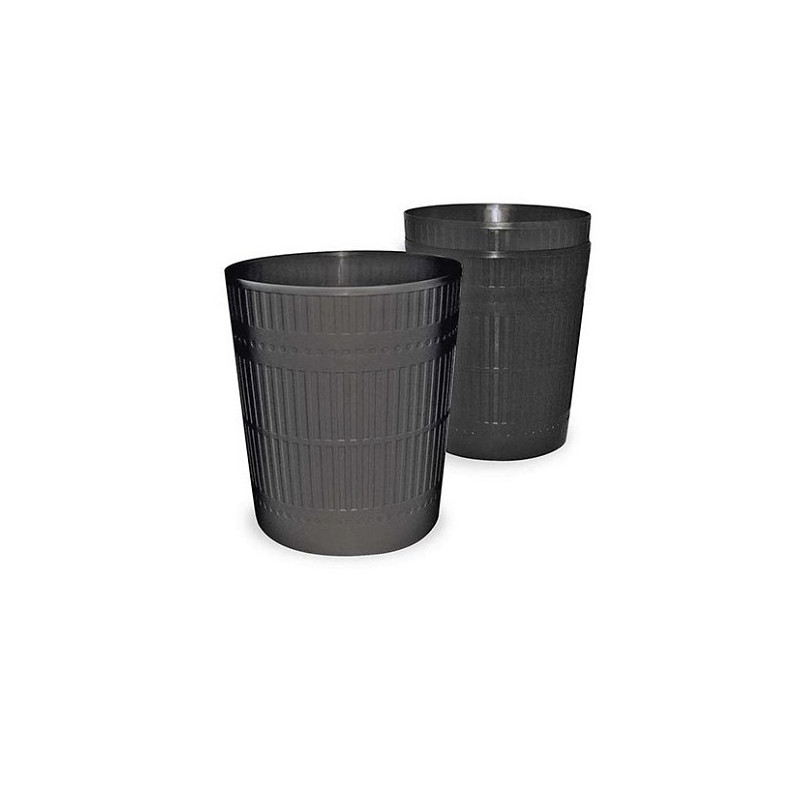 Cestino gettacarte in plastica NERO