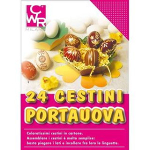 Cestino in cartone da assemblare