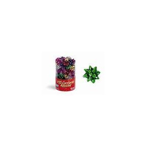 Coccarde 3,8 cm. rosse 100pz