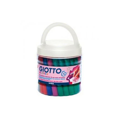 Colla glitter giotto multicolor verde/blue/fuxia/oro/argento 10,5ml