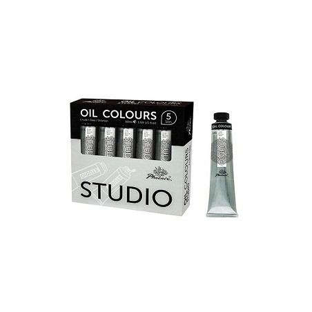 Colore ad olio Studio 200ml Nero Carbonio