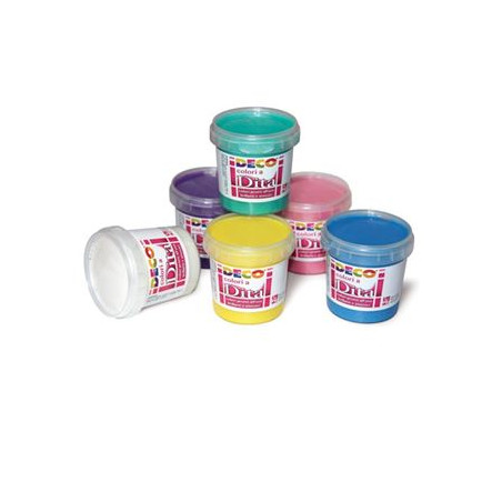 Colori a dita 6pz perlati assortiti