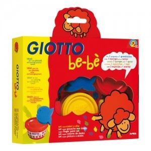 Colori a dita Giotto bebè 4pz da 150ml