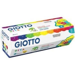 Colori a dita Giotto gr.100 6 col.