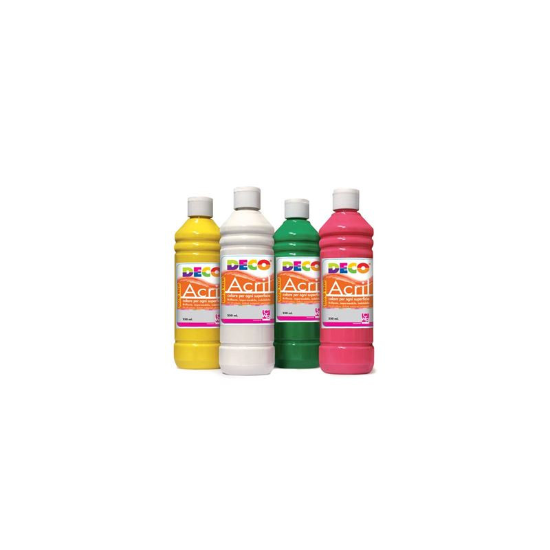 Colori a tempera acrilica 250gr rosa DECO