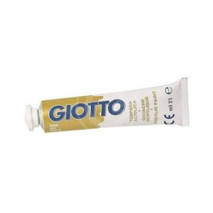Colori a tempera acrilica oro giotto da 21 ml tubo 7