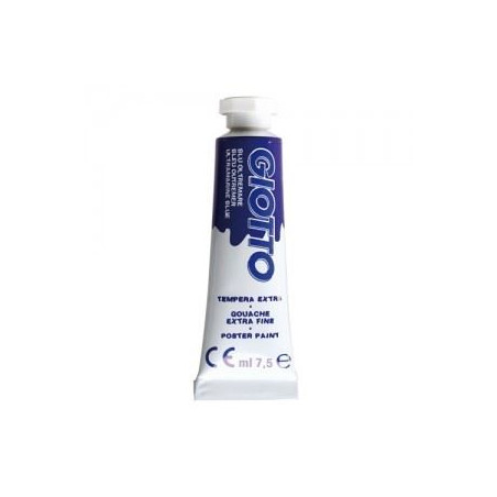 colori a tempera giotto tubo 3 blu oltremare da 7,5ml