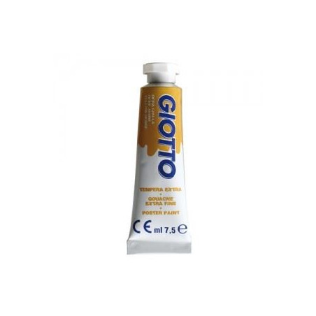 colori a tempera giotto tubo 3 giallo ocra da 7,5ml