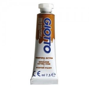 colori a tempera giotto tubo 3 terra di siena naturale da 7,5ml