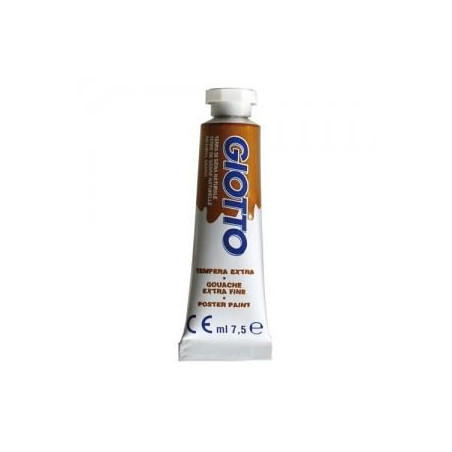 colori a tempera giotto tubo 3 terra di siena naturale da 7,5ml
