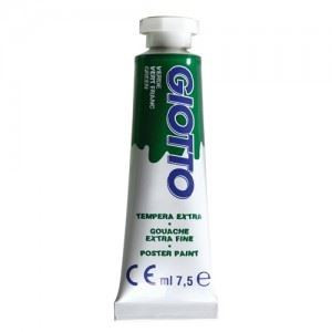 colori a tempera giotto tubo 3 verde da 7,5ml