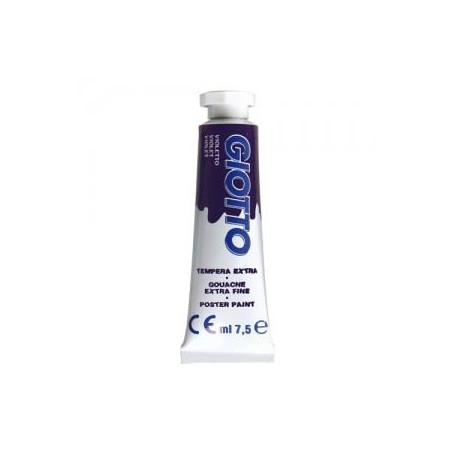 colori a tempera giotto tubo 3 viola da 7,5ml