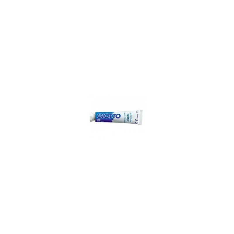Colori a tempera giotto tubo 4 cyano da 12ml