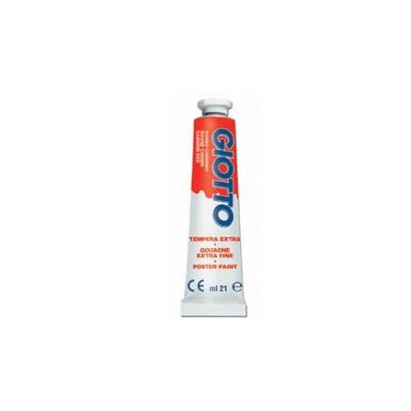 Colori a tempera giotto tubo 4 rosso carminio da 12ml