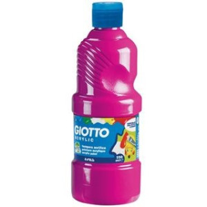 Colori a tempera perla Giotto magenta 250ml