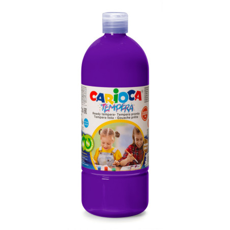 Colori a Tempera Pronta Carioca 1 lt. viola