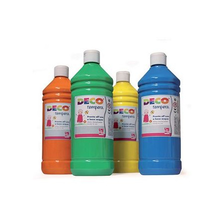 Colori a Tempera Pronta CWR 1 lt. verde brillante