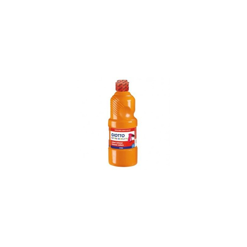 Colori a tempera pronta Giotto arancio da 500ml
