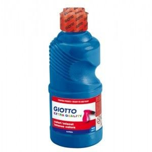 Colori a tempera pronta Giotto ciano da 250ml