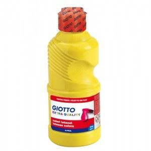 colori a tempera pronta Giotto giallo primario da 250ml