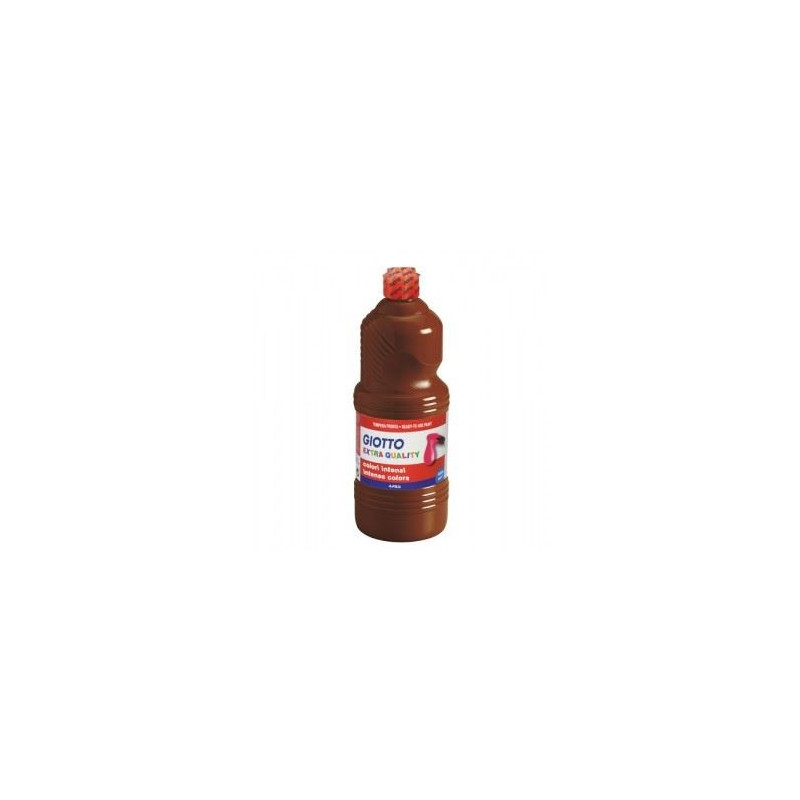 Colori a tempera pronta Giotto marrone da 1000ml