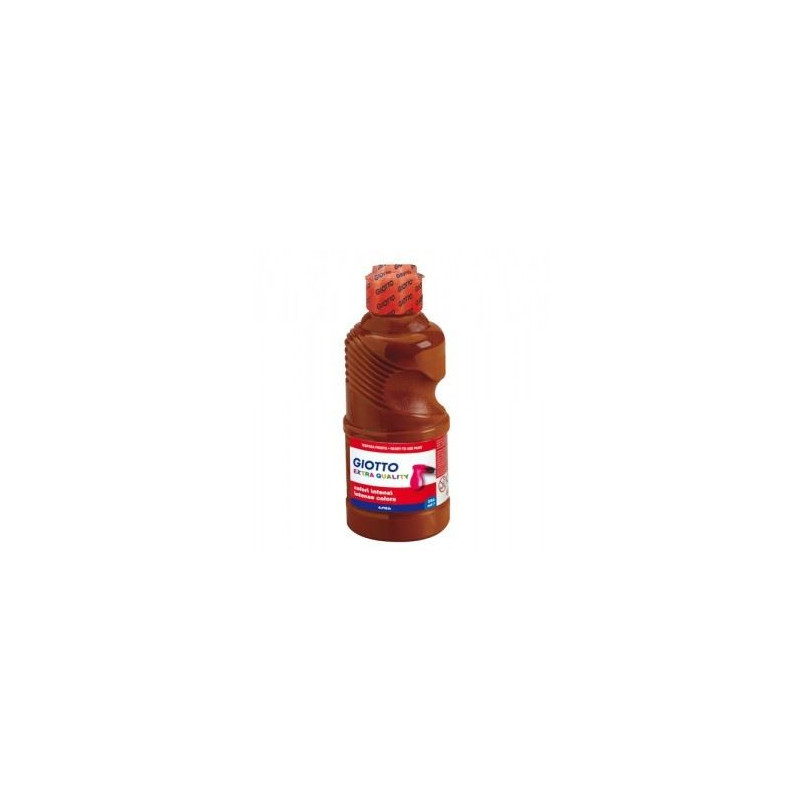 Colori a tempera pronta Giotto marrone da 250ml
