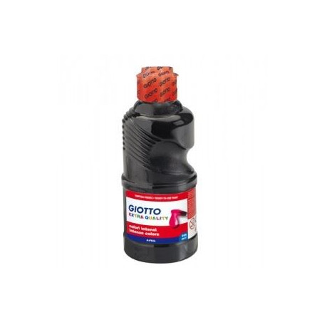 colori a tempera pronta Giotto nero da 250ml