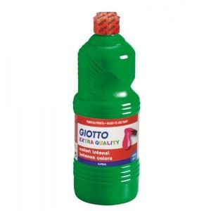 Colori a tempera pronta Giotto verde da 1000ml