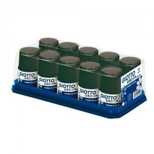 Colori acrilici giotto decor glossy da 50m nero